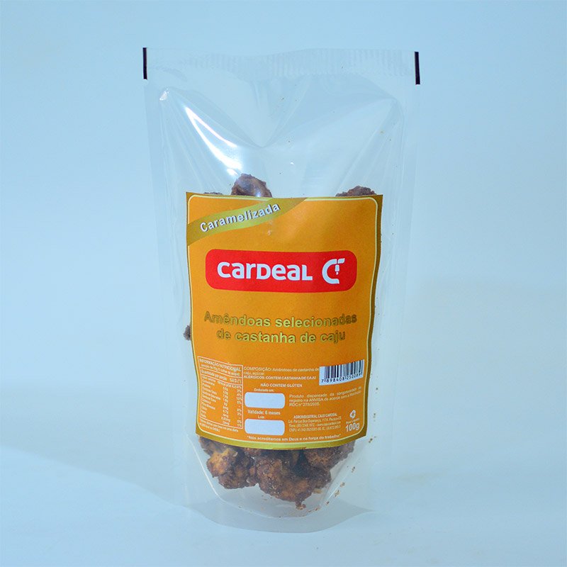 Amêndoa de Caju Caramelizada - Cardeal