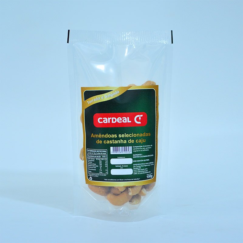 Amêndoas de Caju Torradas e Salgadas - Cardeal
