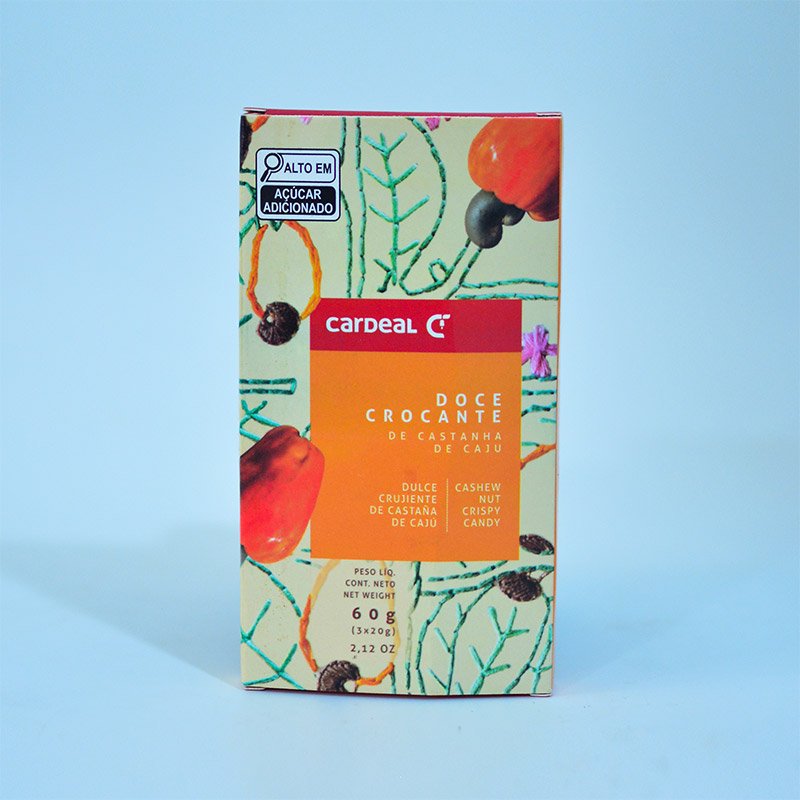 Doce Crocante de Castanha de Caju - Cardeal